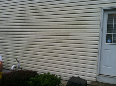 Before Picture - Vinyl Siding Powerwashing Before Picture - Vinyl Siding Powerwashing