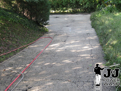 Driveway Power Washing
