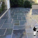 Flagstone Patio After