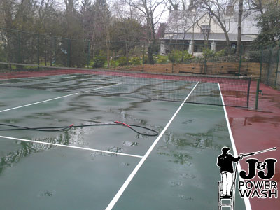 Tennis Courts Clean