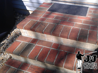 Powerwashing Brick Powerwashing Brick