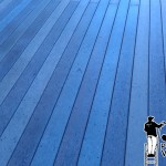 Composite Deck after Pressure Washing Composite Deck after Pressure Washing