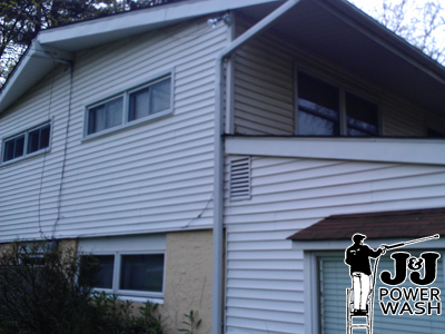 Vinyl Siding After Pressure Washing