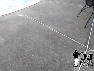 Pool Patio Pressure Wash