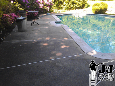 Pool Patio Power Wash