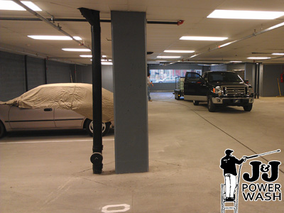 Parking Garage Powerwashing