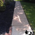 sidewalk pressure washing