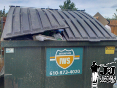 Dumpster Power Washing Dumpster Power Washing
