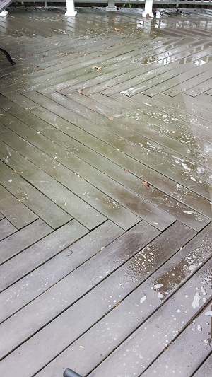 Composite Deck Before