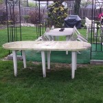 Plastic Table Before