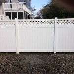Vinyl Fence After