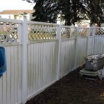 Vinyl Fence Before