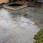 Flagstone Patio After Powerwashing Flagstone Patio After Powerwashing