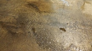 Warehouse Before Power Washing Warehouse Before Power Washing