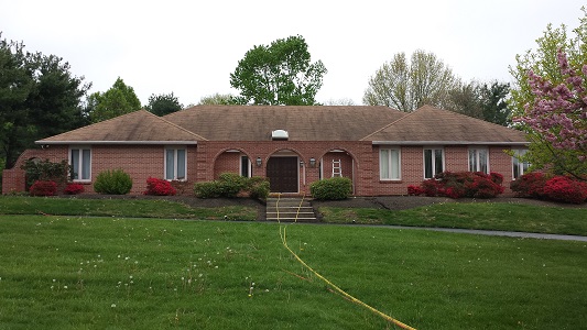 Roof Before Cleaning Roof Before Cleaning