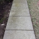 walkway before powerwashing walkway before powerwashing