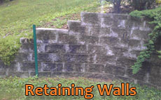 retaining walls