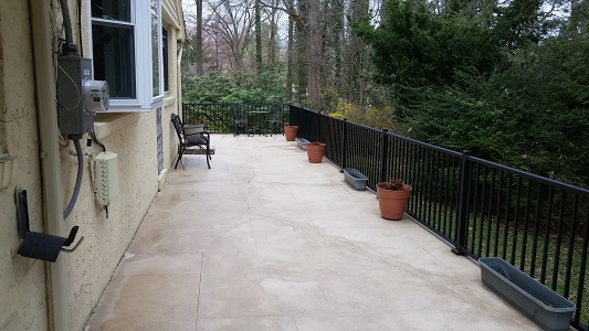 Stone Patio Clean