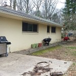 Stucco Siding Before