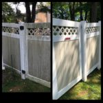 Merion Vinyl Fence Washing