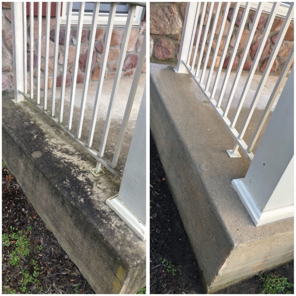 langhorne concrete pressure washing